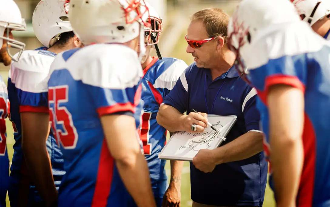 Coaches in session