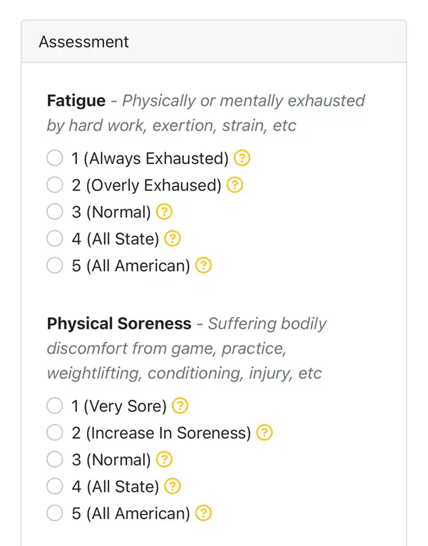 Self Assessment